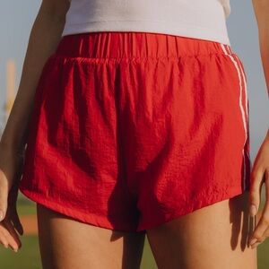 DAILY DRILLS Super Shorts with Stripes - Heart